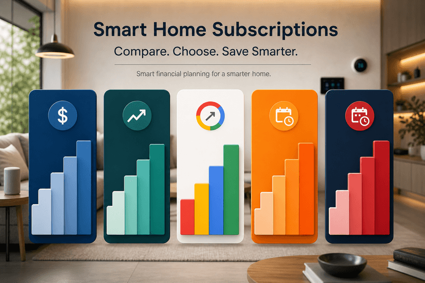 Smart Home Subscription Costs Tracker 2026: Ring, Arlo, Google Home Premium, SimpliSafe, and ADT Plans Compared