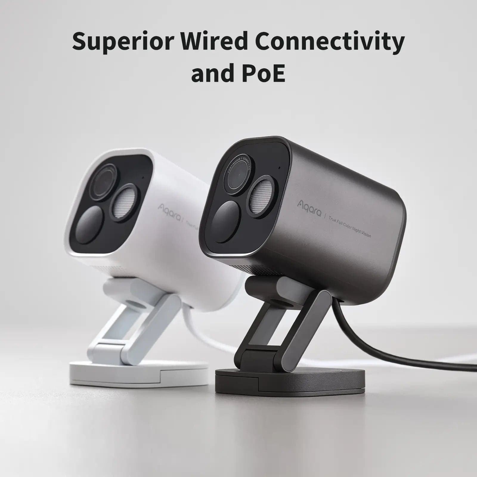 Aqara Camera Hub G5 Pro outdoor security camera in white