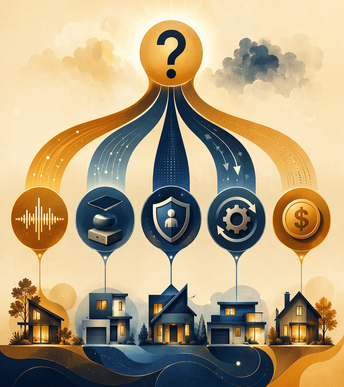 Five smart home platform decision paths for voice, device breadth, privacy, automation power, and cost