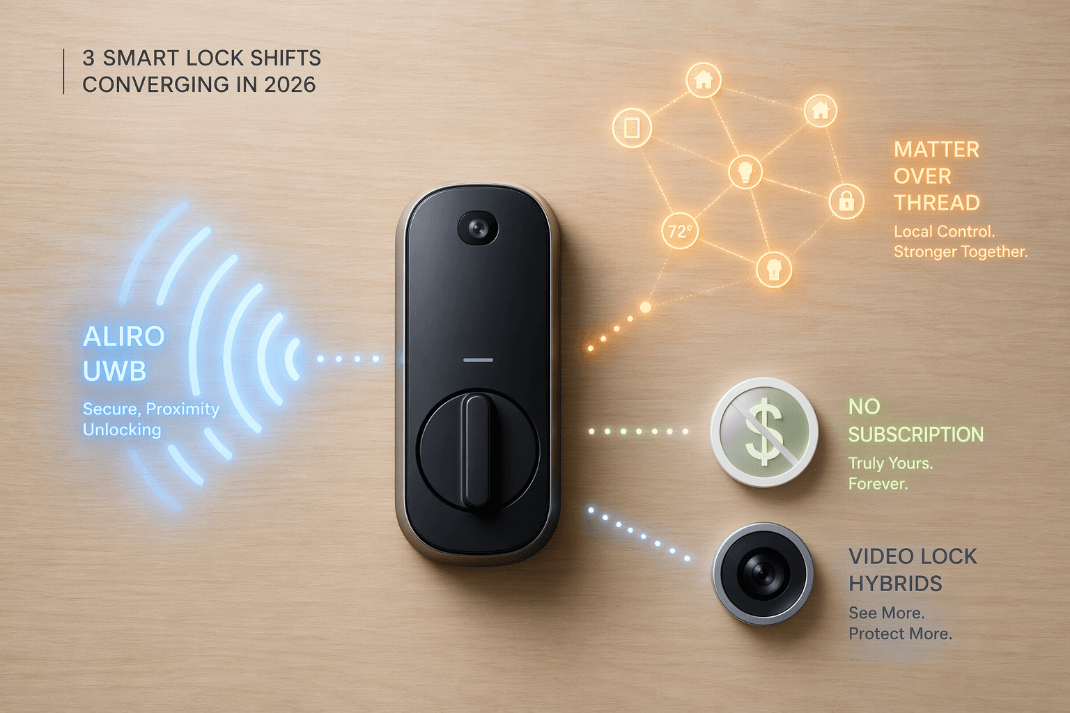 Best Smart Locks of 2026: Aliro, Matter over Thread, and Subscription-Free Models Compared