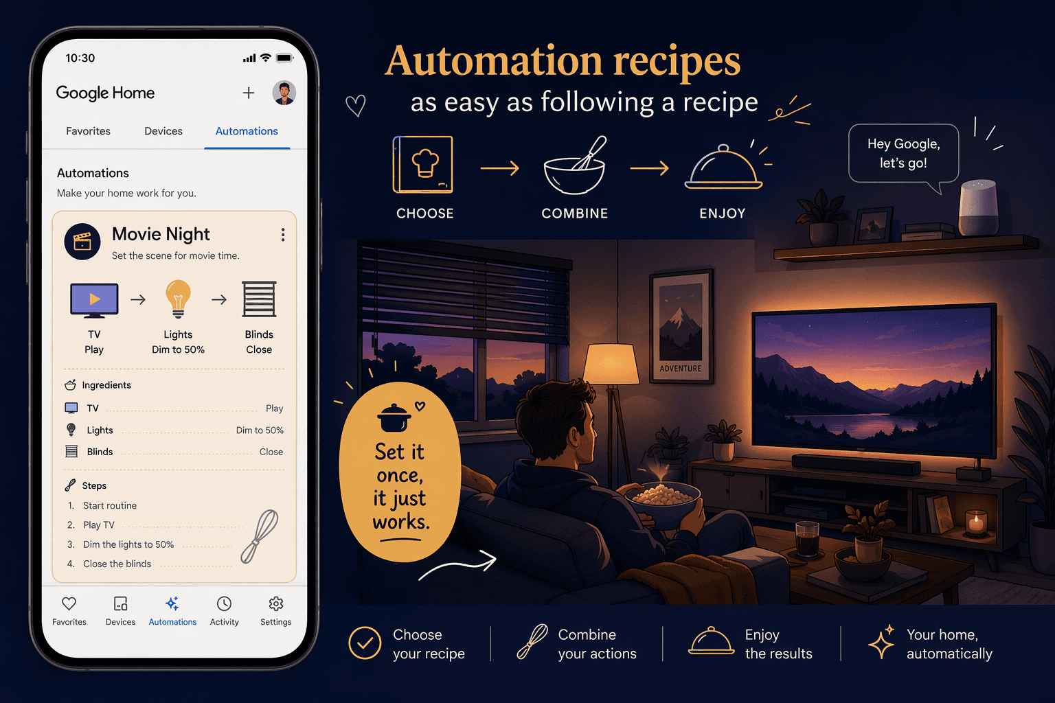 10 Google Home Automation Recipes to Use in 2026: Morning, Bedtime, Away, and More