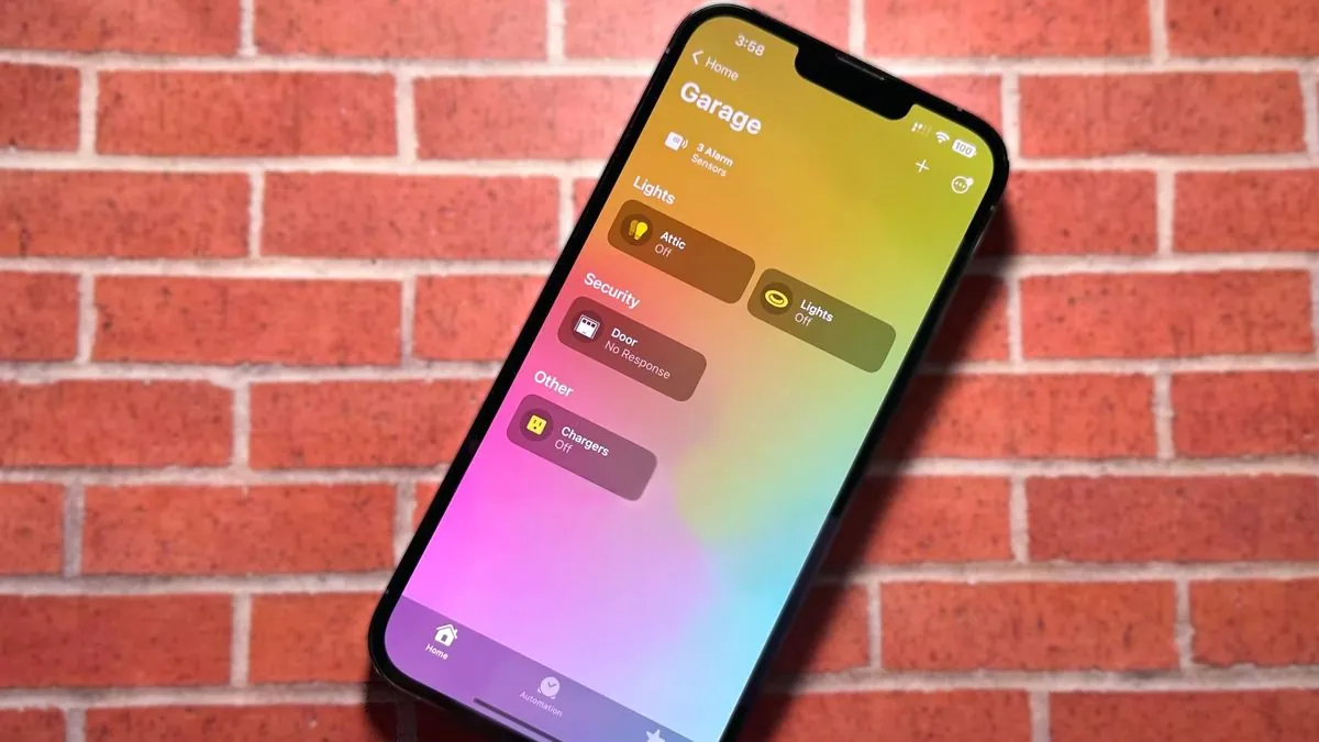 iPhone showing Apple Home accessories marked No Response after an iOS update
