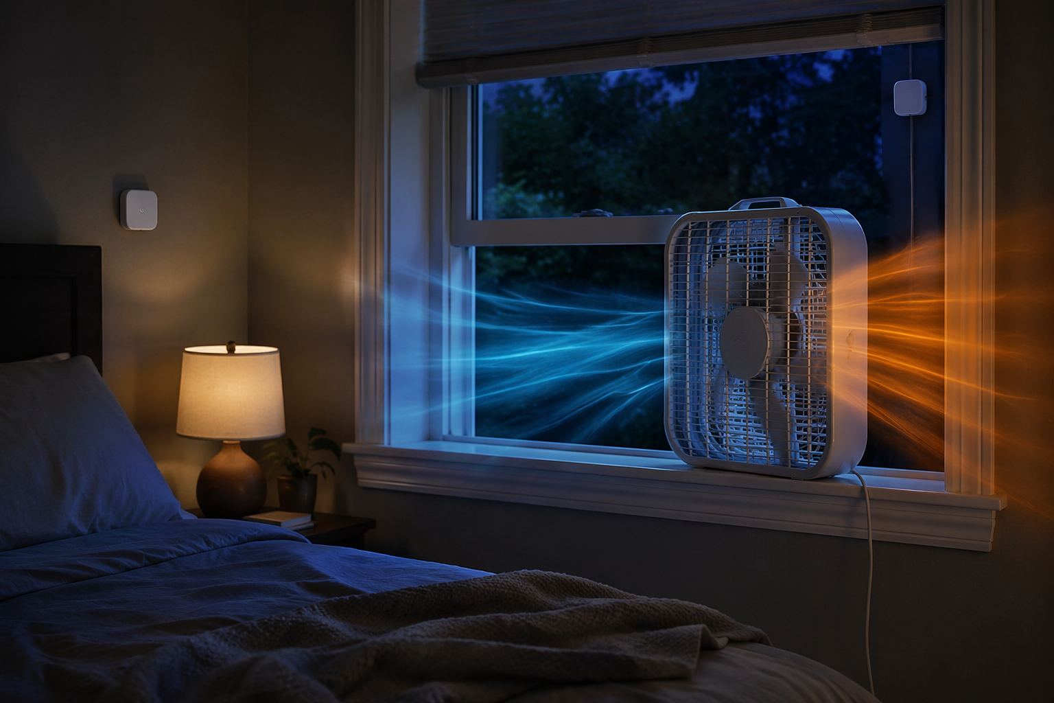 Smart Fan Automation to Cool a Bedroom Without AC