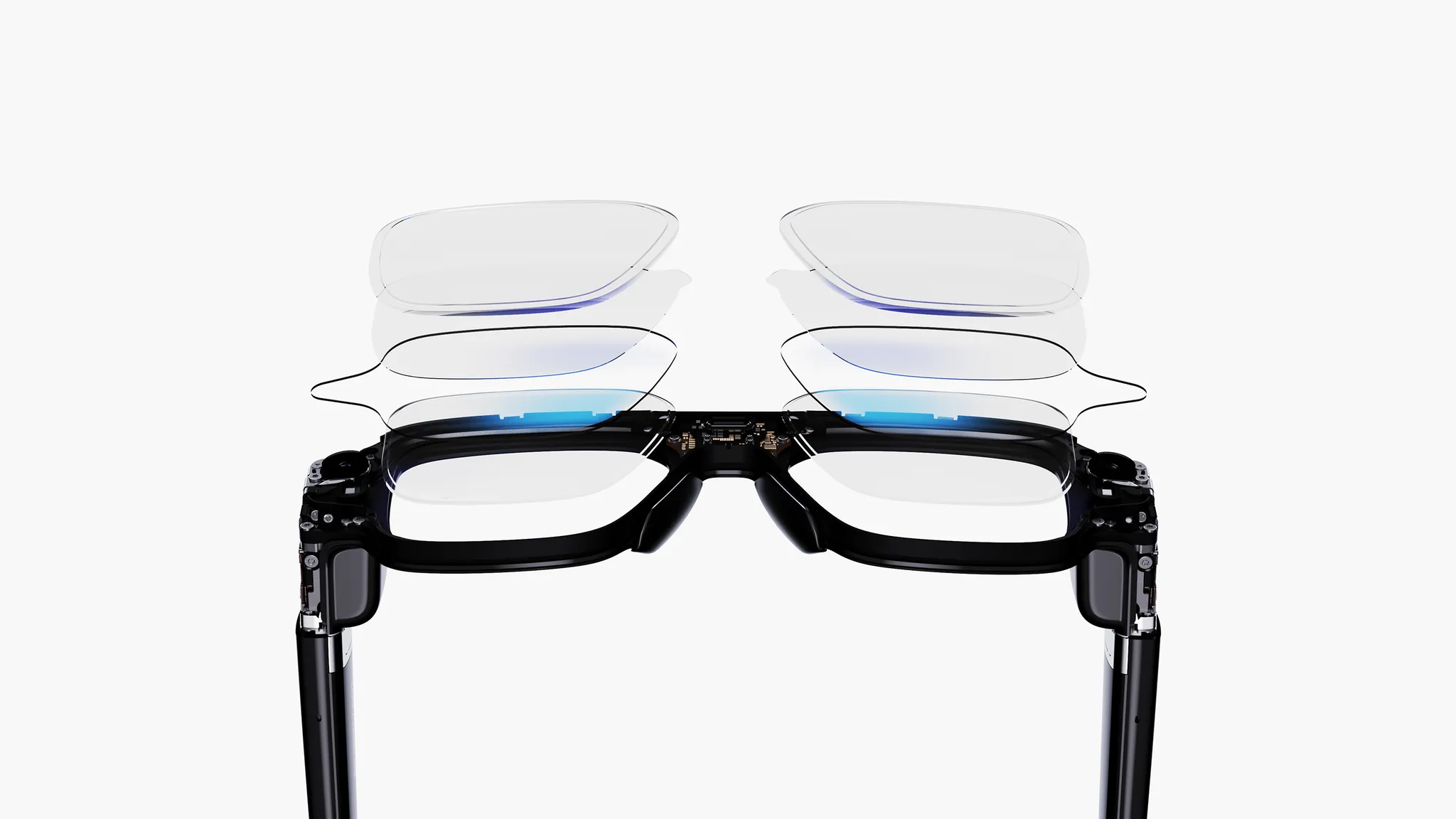 Official product render of Snap Specs AR glasses