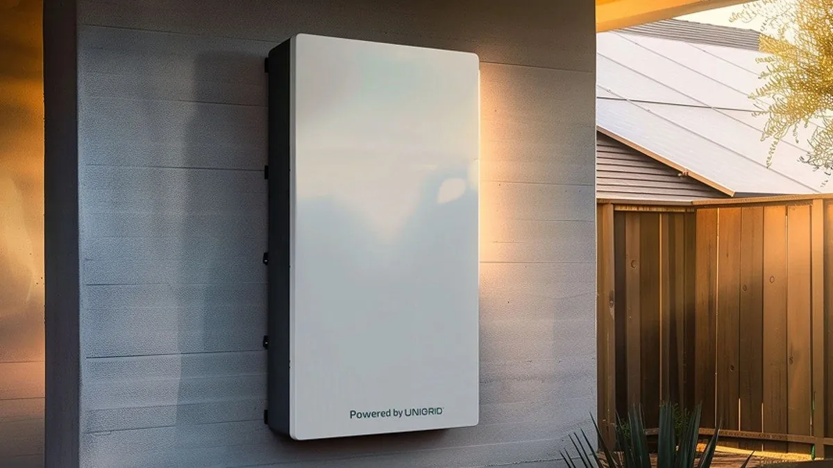 UNIGRID Na+Casa sodium-ion home battery pack