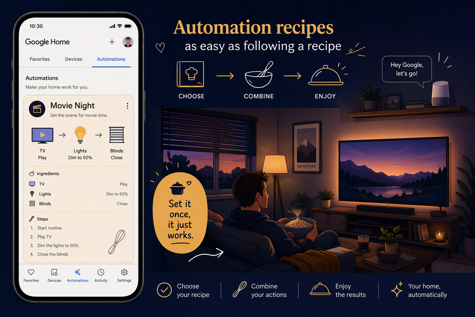 10 Google Home Automation Recipes to Use in 2026: Morning, Bedtime, Away, and More