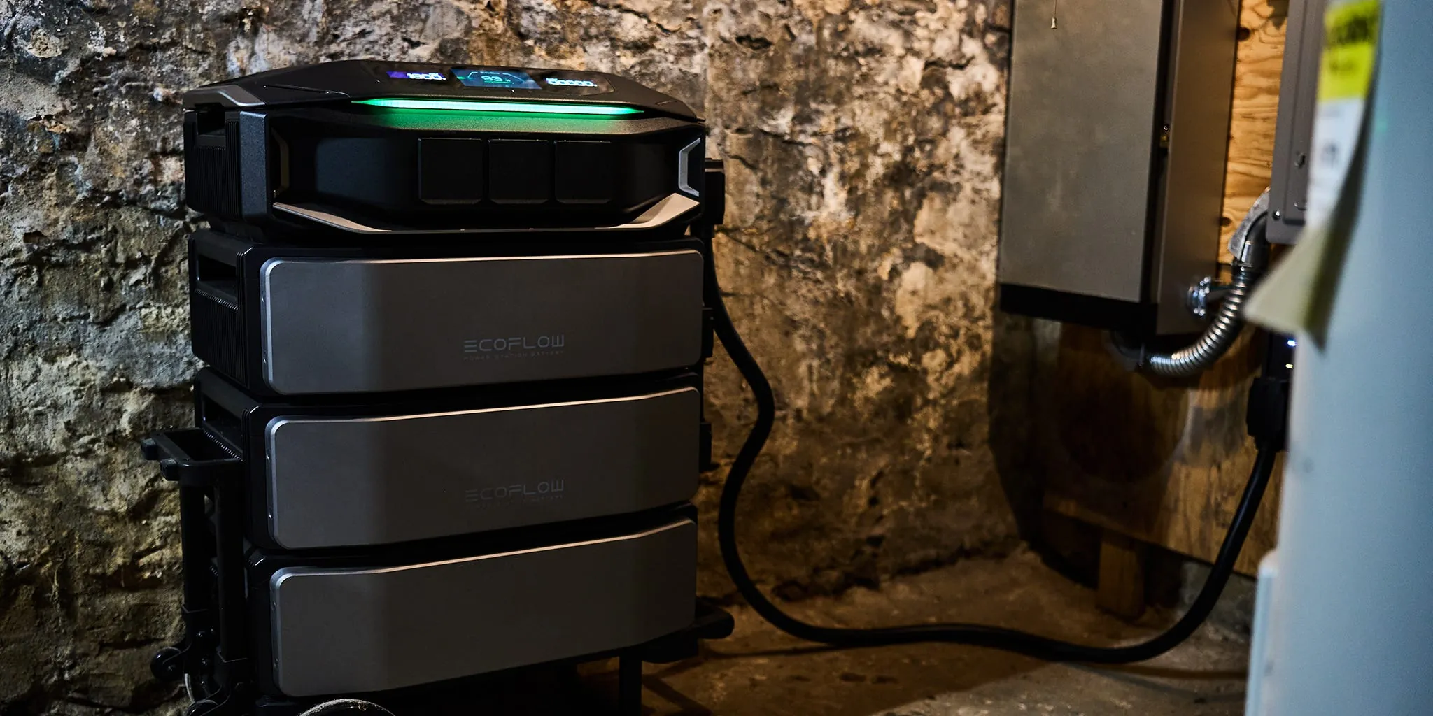Official launch image of the Growatt MINA all-in-one home battery and hybrid inverter cabinet