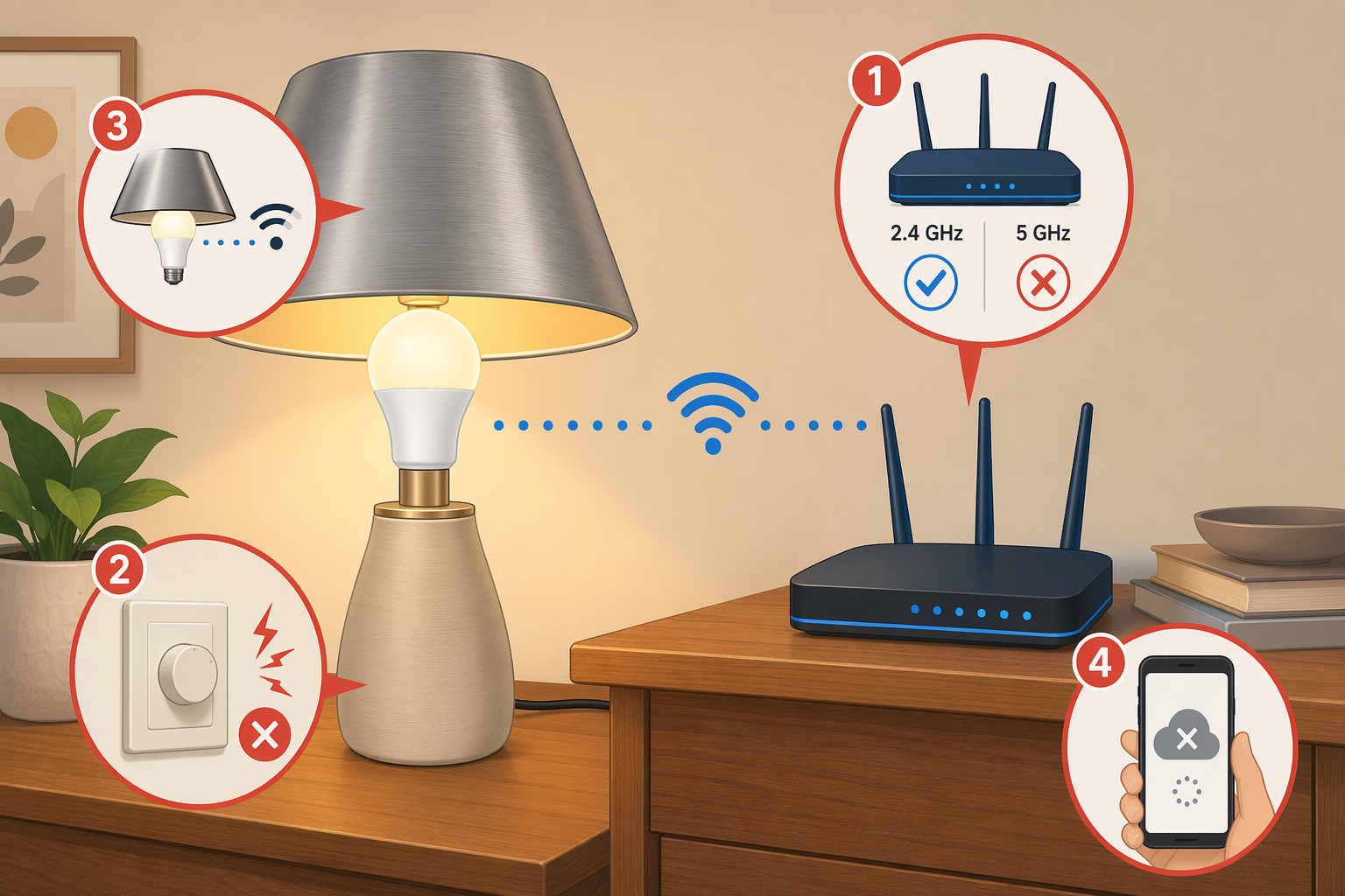 The Complete Smart Light Bulb Troubleshooting Guide: Fix Connection Drops, Flickering, Buzzing & Unresponsive Bulbs