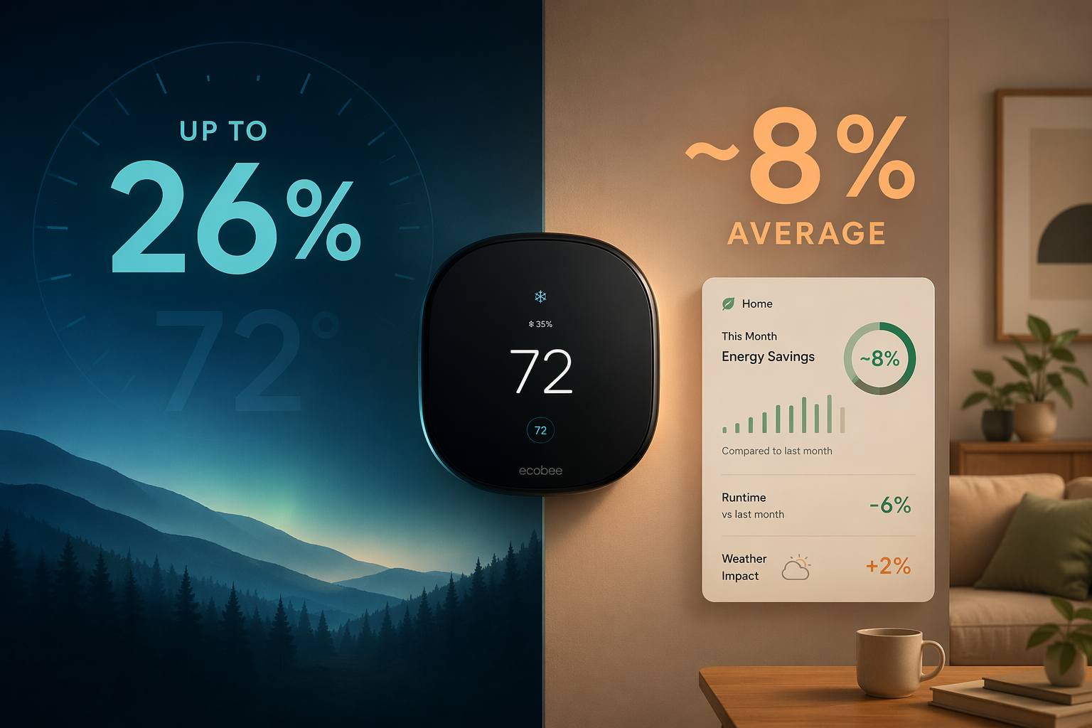How Much Does an ecobee Smart Thermostat Actually Save?